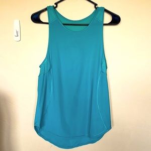 LULULEMON Sculpt Tank II athletic top — turquoise— women’s Sz S